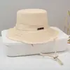 Chapéu Balde Popular de Comércio Exterior Transfronteiriço Lavado com Aba Larga Chapéu de Sol para Férias com Borda Desfiada Proteção Solar Chapéu de Sol Feminino Chapéu para Caminhada ao Ar Livre Festa