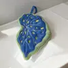 Toalla de Mano Hoja para Colgar Hogar Cocina Baño Toalla de Limpieza Espesada Absorbente Terciopelo de Coral Pañuelo