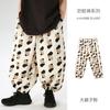 J205 Pantalones Antimosquitos de Diseño para Niños Fun Planet para Niños y Niñas con Lazo en la Pierna Pantalones Casuales Delgados Cepillados Pantalones para Niños