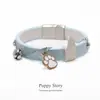 Cachorro No Dice Buenas Noches, Collar para Cachorro, Pata de Perro, Cadena de Borla de Nicho, Pulsera de Pareja, Accesorios Dulces y Geniales para Niña