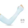 Mangas de Protección Solar Ciclismo Mangas de Hielo Verano Protectores de Brazo para Hombres y Mujeres Mangas de Seda de Hielo de Verano Mangas de Hielo Mangas con Protección UV