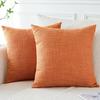 Funda de Almohada Cojín Engrosado Precisión Yute Lino Tela Decoración Nórdica Sala de Estar Sofá Funda de Almohada Cintura Cama de Noche