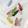 Estilo Hyun Ya Color BBS Clips Adhesivos Lindos Accesorios para el Cabello de Niña Pasador Mismo Estilo que Lin Xiaozhai Tocado Pinza Lateral Pinza para Flequillo