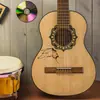 ZN3837C Borboleta Linha Preta Simples Estilo Ins Autoadesivo Decorativo para Guitarra Painel de Dedo de Guitarra Embelezamento