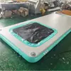 Plataforma Flotante Inflable para Agua, Plataforma Flotante Inflable para Agua, Barra de Descanso, Toldo para Agua, Plataforma Flotante para Pesca al Aire Libre