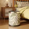 Papelero Retro Francés M^ para Sala de Estar, Dormitorio, Dormitorio Estudiantil, Cocina, Baño del Hogar, Gran Capacidad, Papel de Alto Valor
