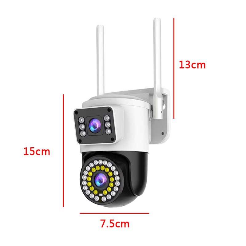 枪球联动监控摄像机