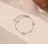Pulsera de Acero Inoxidable Nueva Estilo Ins Versátil No se Desvanece Joyería de Mano Moda Joyería de Pulsera para Mujeres
