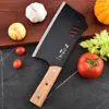 Fabricante Directo al Por Mayor Yangjiang Cuchillo para Rebanar de Uso Doméstico Cuchillo para Verduras Acero Inoxidable Filoso Machete para Carne Cuchillo para Cortar