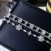 Versa Chapeuzinho Vermelho Mesmo Estilo Pulseira de Luxo Leve Feminina Seiko Incrustação Zircônio 3A Revestimento 18K Elegante Moda Nicho Atacado