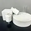 Bomba de polvo de cubierta completa con resorte externo AS 20/410, bomba dosificadora de loción cabeza D, cabeza de bomba dosificadora para crema de maquillaje, base líquida, bomba para aceite de sérum