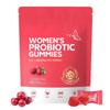 Gomas Probióticas Femininas All-English Transfronteiriças, Gomas em Gel, Gomas Probióticas de Frutose Fermentada