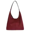 Bolso de Axila para Mujer de Gran Capacidad con Textura Mate para Otoño, Bolso de Hombro Único de Alta Gama Versátil Retro para el Trabajo y los Viajes