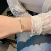 2026 Nova Versão Coreana Corrente Pérola de Água Doce Simples e Estiloso Pulseira Feminina Tendência, Joia Pulseira Feminina Elegante de Alto Padrão