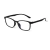 Nuevas Gafas Graduadas Tr90 para Hombre, Montura Cuadrada, Monturas de Gafas Ultraligeras, Bloqueo de Luz Azul, Gafas sin Graduación para Estudiantes Mujeres, Estilo Artístico