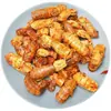 Camarón Pipi Especialidad de Qingdao Paquete Listo Para Comer Mariscos Pequeños Camarones Cocidos Camarón Pipa Picante Botanas de Mariscos Palitos de Camarón