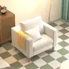 Sofá Cama Perezoso para Apartamentos Pequeños, Sofá de Moda para Dormitorio, Mini Sofá para Habitaciones de Alquiler, Sofá Pequeño de Tela para Sala de Estar