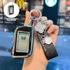 Adecuado para Mando a Distancia de Alarma Bidireccional Starline A93 Ruso Funda Protectora para Mando a Distancia de Llave de Coche de TPU