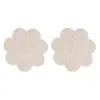 Protetores de mamilo de renda ultrafinos, reutilizáveis, não descartáveis, anti-transparência, tecido não tecido invisível, sutiã sem alças feminino para o verão