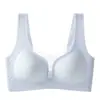 Ropa interior de enfriamiento sin costuras para mujer, minimiza los bustos grandes, proporciona soporte y previene la flacidez, sujetador fino de soporte suave sin varillas