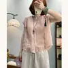 Chal de Ramio con Encaje de Retazos Cuello en V Manga Corta Verano Nuevo Holgado Camisa para Mujer Top Reductor de Edad
