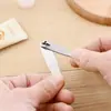Nuevo y Único Cortauñas Individual Cortauñas para Adultos Hogareño Acero Inoxidable Herramienta de Manicura Manicura Uña del Pie