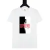 Camiseta de Manga Corta de Algodón Estilo Pareja Moda Callejera Americana Marca Graffiti Divertido Letras Clásicas Estampadas Versión Alta Transfronteriza
