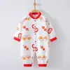 Liquidación de Ropa para Recién Nacidos Clase A Algodón Puro Otoño/Invierno Pelele para Bebé Primavera/Otoño Mono para Bebé