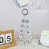 Cadena para Teléfono con Perlas de Pétalos Luminosos en Stock Transfronteriza, Correa para Funda de Teléfono, Pulsera de Moda para Niña, Correa Trendy para Bolso