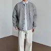 Cárdigan suéter de punto texturizado de otoño de moda para hombre, color liso, corte holgado, estilo old money, para parejas