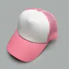 Gorras de Béisbol de Malla Sencillas con Combinación de Colores para Primavera y Verano para Hombres y Mujeres Sombrilla Deportiva Exterior de Malla Personalizada Gorras de Camionero Venta al por Mayor