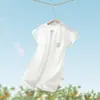 Ropa de bebé para verano, de manga corta, fina, mameluco de malla para recién nacidos, traje para gatear, pijama para recién nacidos, mameluco para bebé