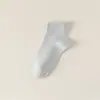 Calcetines Zhuji para Mujer, Calcetines sin Costuras de Algodón Puro, Calcetines Antibacterianos Anti-Pilling de Media Caña para Primavera y Otoño, Calcetines Cortos al por Mayor, Industria de Calcetines Zhuji