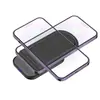Soporte de Teléfono Vertical Plegable Inalámbrico Multifuncional Creativo con Doble Bobina, Carga Rápida de 15W y Diseño Plegable