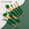 Pincéis de Maquiagem Personalizados, um Conjunto Completo de Ferramentas de Beleza, Estilo de Natal Atacado Pincel para Pó Solto, Pincel para Sombra, Pincel para Corretivo Gracedo