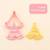 Serie de Dibujos Animados Tribu Primitiva Molde para Galletas Simula Jefe Molde para Galletas Dibujo Animado 3D Pastel Impreso Anime DIY