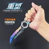 Directo de Fábrica Delta Action Rebirth 22cm Modelo de Aleación de Zinc Completamente Metálico Sin Filo Artesanía Regalo Consignación