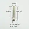 Capa Protetora para Invólucro de Sonda Sensor Metálica Rs485 I2C Temperatura e Umidade Invólucro Sht10 20 30 35