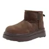 Botas de Nieve Cálidas de Invierno 2026, Nuevo Estilo, Forradas de Felpa, Suela Gruesa, que Aumentan la Altura, Zapatos de Algodón Cálidos de Doble Capa, Versátiles, Casuales, a la Moda, Estilo Ins