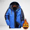 Chaqueta para hombre con forro polar, engrosada, impermeable, cortavientos, ropa de trabajo de invierno, chaqueta acolchada de algodón, talla grande, chaqueta holgada acolchada de algodón, chaqueta para exteriores