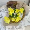 Flores Artificiais para Casamento Fragrância Orquídea da Neve Flores de Chão para Casamento Caminho Floral Decoração Floral Falsa Fundo de Palco Flores Decorativas Transfronteiriças