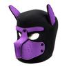 Gorro de Cabeza de Perro que Gotea Agua, Humano Usando Máscara, Máscara Sm Divertida de Parodia para Juego de Rol, Juguetes Sexuales Transfronterizos para Hombres y Mujeres