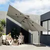 Sombrilla protectora UV para uso exterior comercial en jardines, cafeterías, hoteles de lujo, villas y patios grandes
