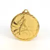 Medalhas de Metal Personalizadas para Competições Esportivas, Placas Douradas, Prateadas e de Bronze, Pequenas Medalhas Comemorativas para Corridas de Maratona Feitas Sob Medida em Estoque