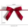 Em estoque caixa de presente Fita decorativa laço série de banho Garrafa de perfume vinho tinto Decoração de orelha pendente DIY laço