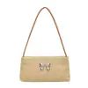 Bolso de Paja Súper Popular para Mujer 2025 Verano Nuevo Estilo Bolso de Hombro Estilo Vacaciones en la Playa Bolso Tejido a Mano