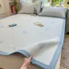 Esterilla Refrigerante de Hielo para Frijoles de Verano 2026 Nuevo Modelo para Uso en Casa, Esterilla Refrigerante de Seda de Hielo, Lavable a Máquina, Esterilla Suave para Aire Acondicionado Juego de Tres Piezas