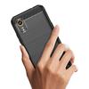 Adecuado para Funda de Teléfono Móvil Samsung Xcover 7 Cubierta Protectora de Fibra de Carbono Cepillada Samsung Xcover 7 Funda Blanda de TPU