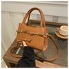 Bolso de Mano de Moda Estilo Coreano para Mujer 2026 Nuevo Modelo Bolso Cuadrado Pequeño Simple de Gama Alta Bolso de Hombro Versátil de Nicho