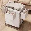 Cesta de Lavandería Hogar Cesta de Almacenamiento de Ropa Sucia Baño Cesta de Lavandería Dormitorio Cesta de Almacenamiento de Artículos Varios Puerta de Entrada Trasera Cesta para Ropa Sucia